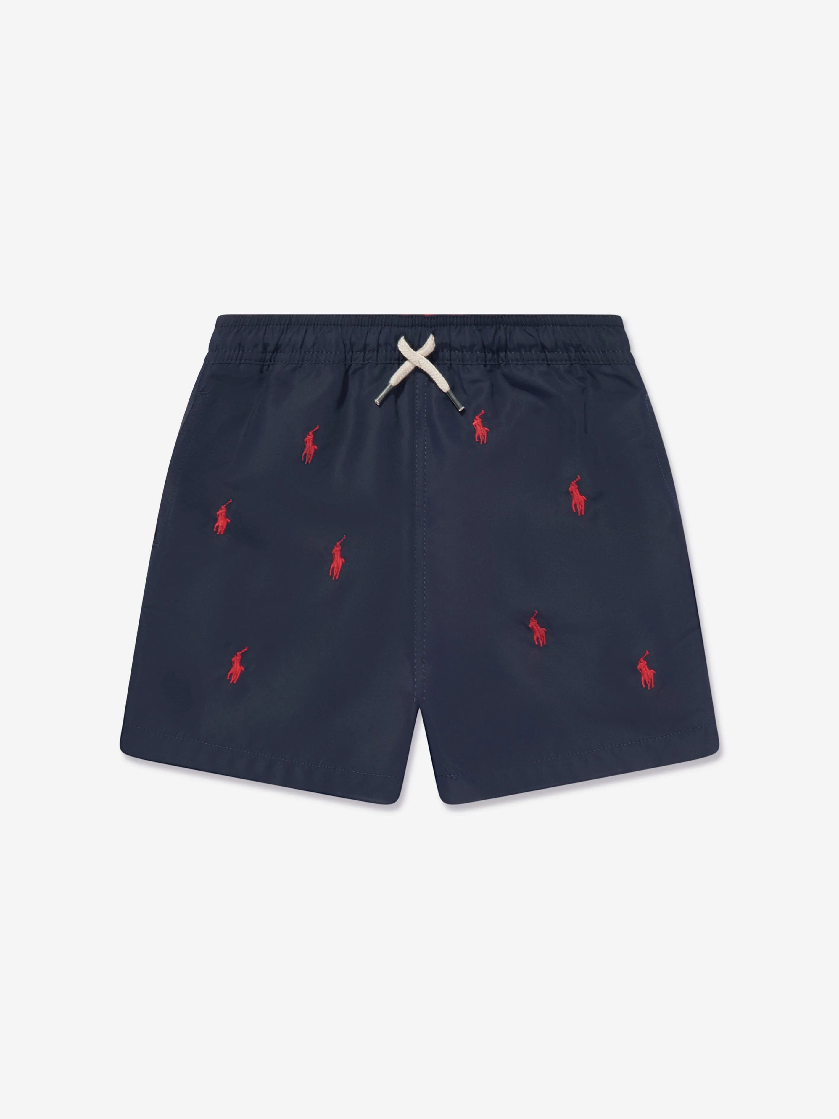Ralph Lauren Jungen Logo Badeshorts in Marine