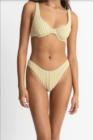 Rhythm Sonnenanbeter Streifen High Cut Hose