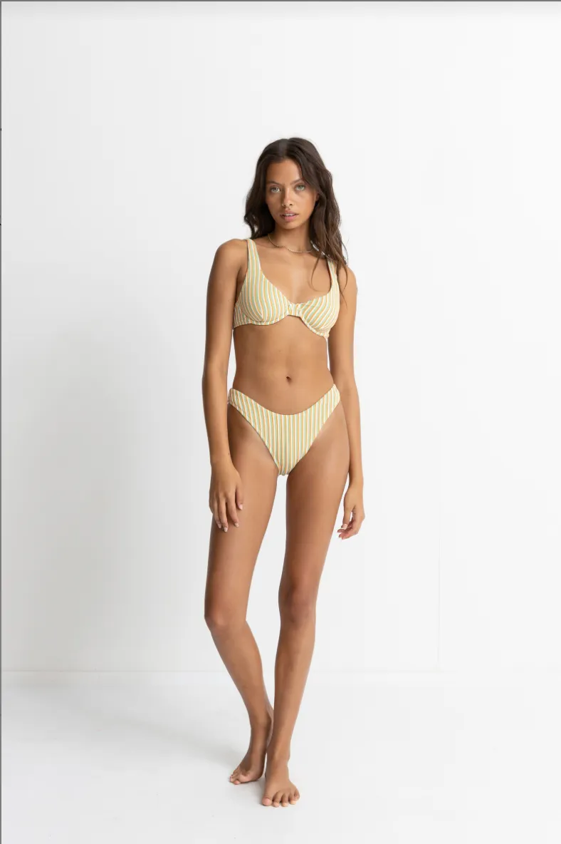 Rhythm Sonnenanbeter Streifen High Cut Hose