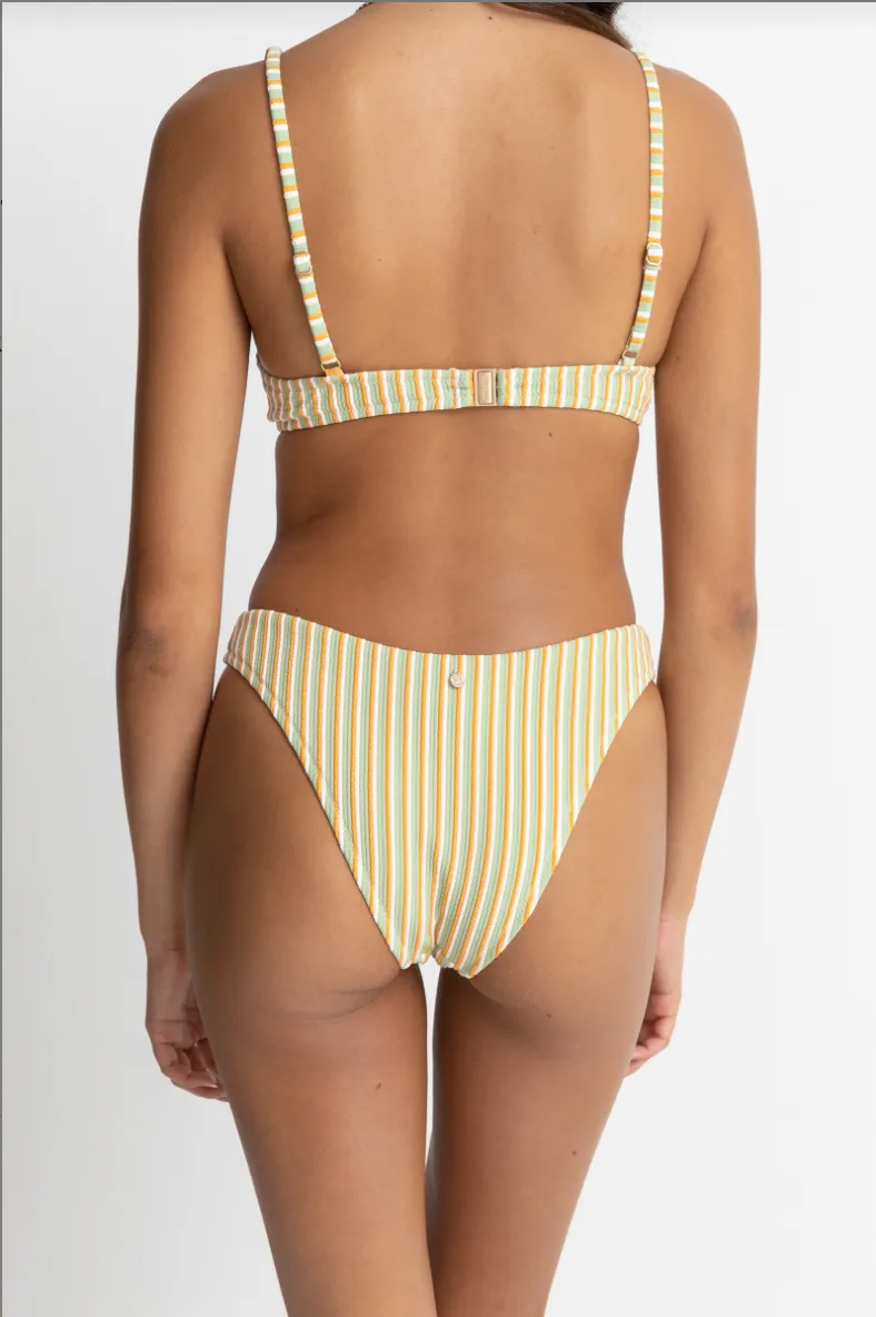 Rhythm Sonnenanbeter Streifen High Cut Hose