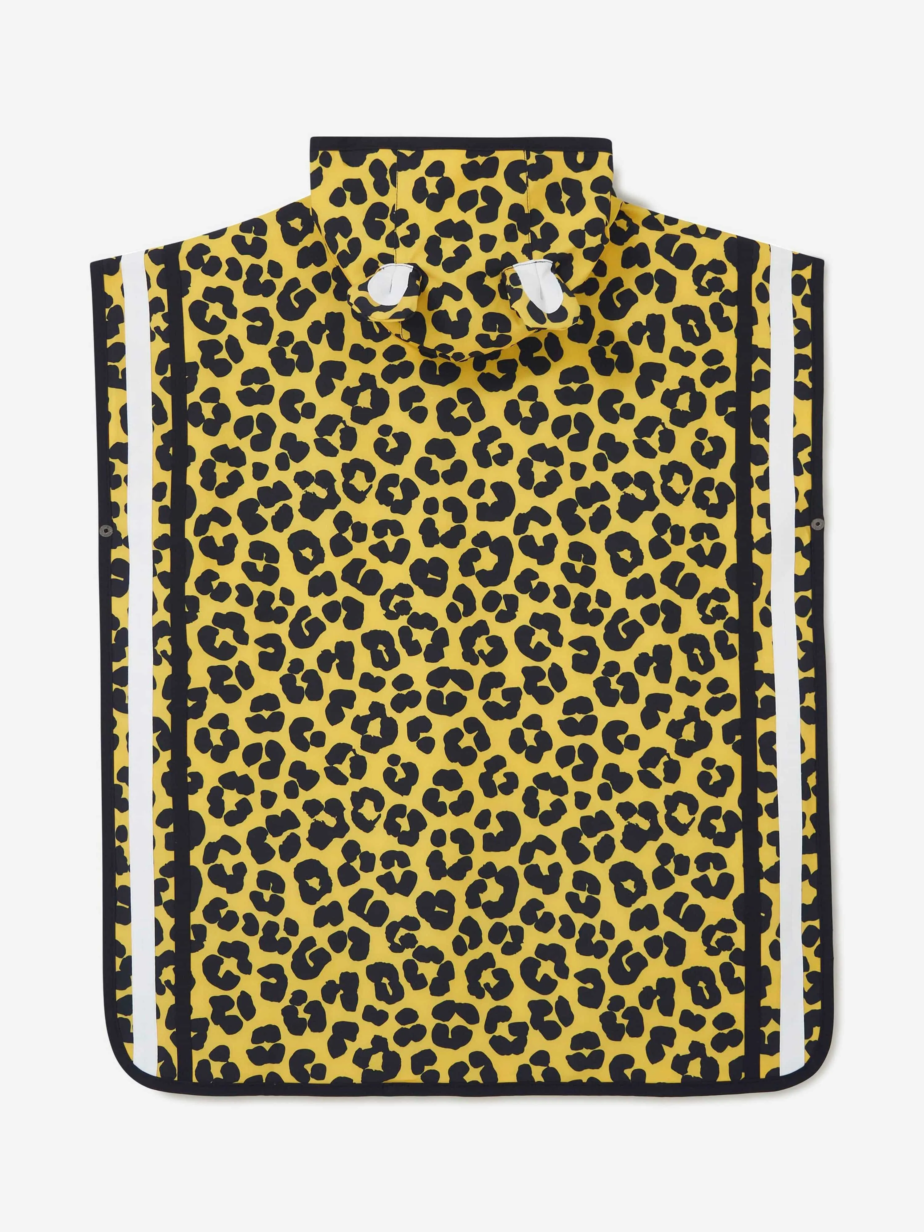 Roarsome Girls Dash Der Leoparden-Poncho-Handtuch in Gelb