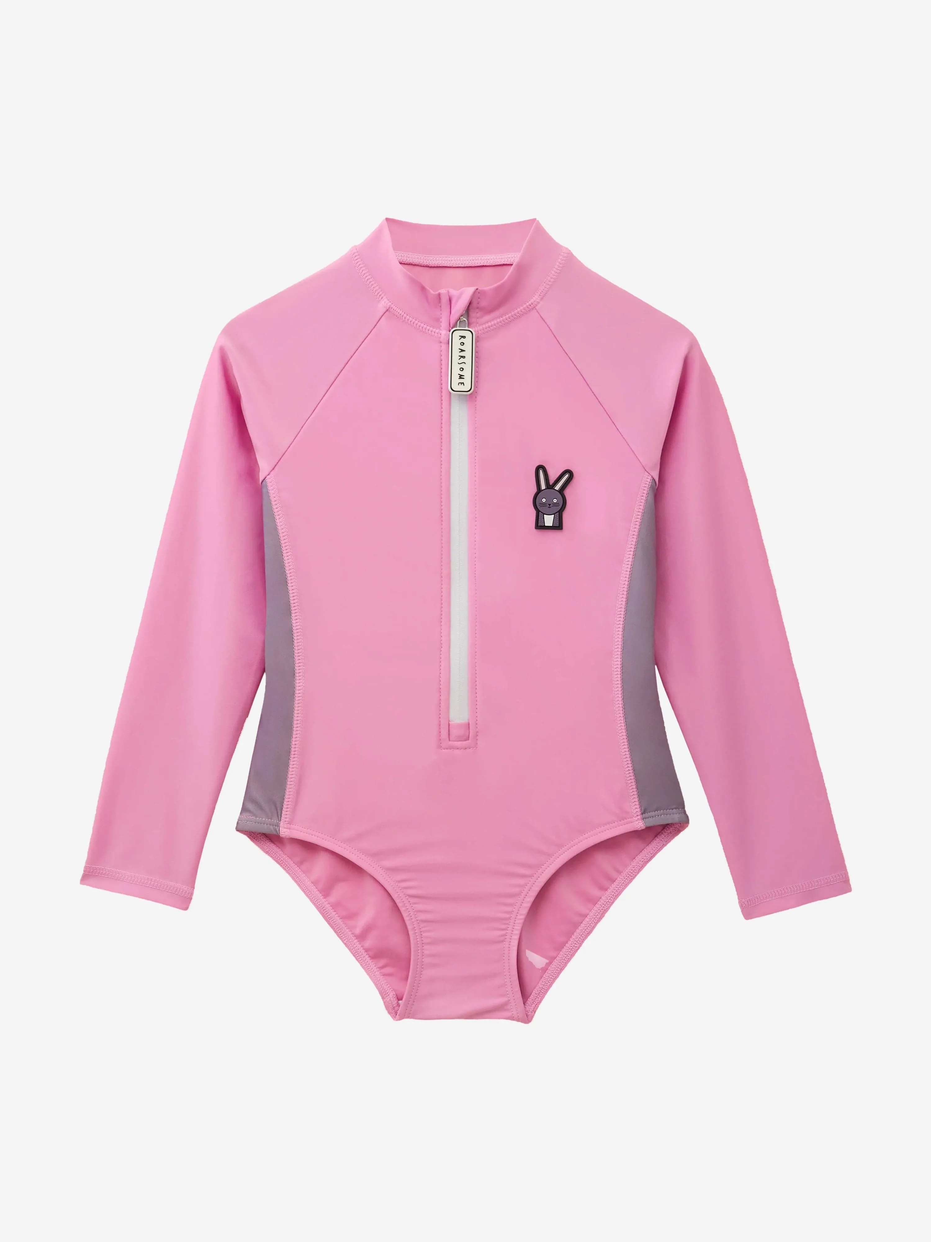 Roarsome Girls Hüpfen Den Bunny Badeanzug in Pink (UPF50 )