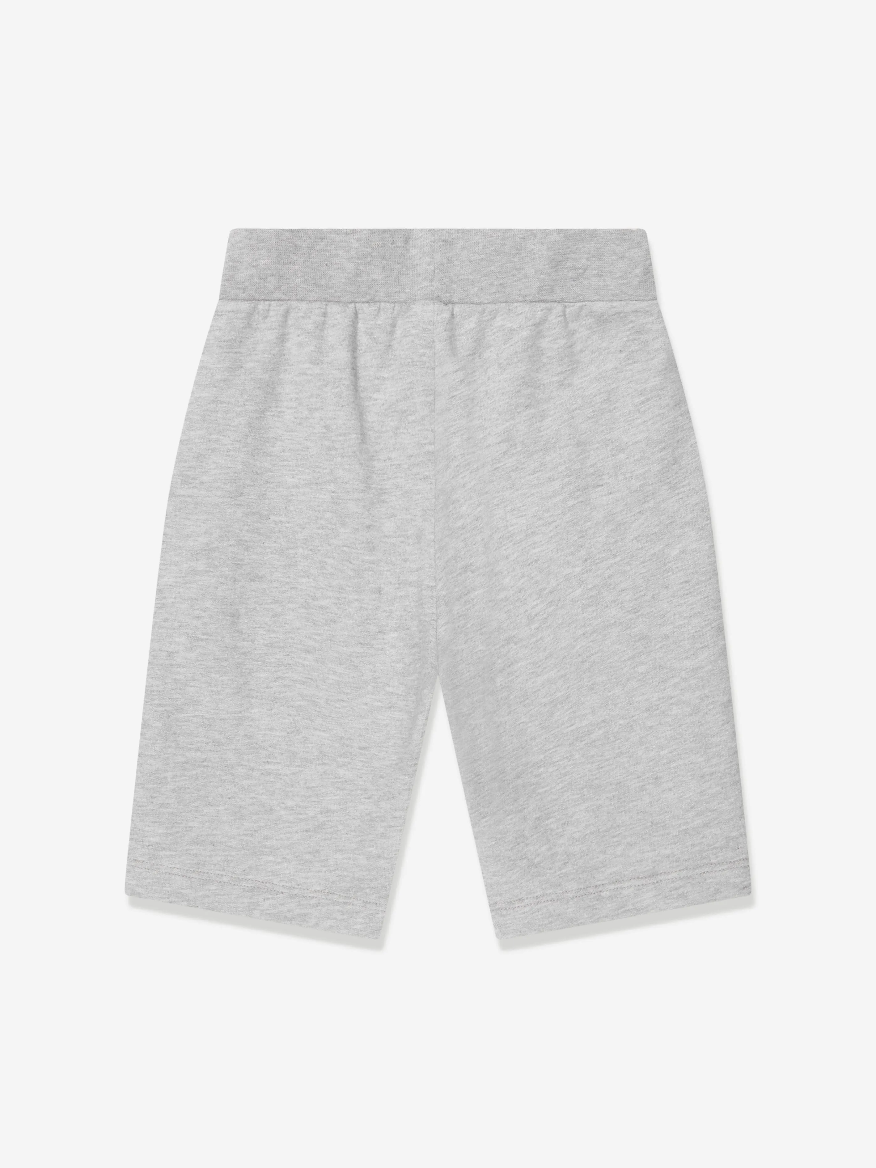 Roberto Cavalli Jungen Logo Shorts in Grau