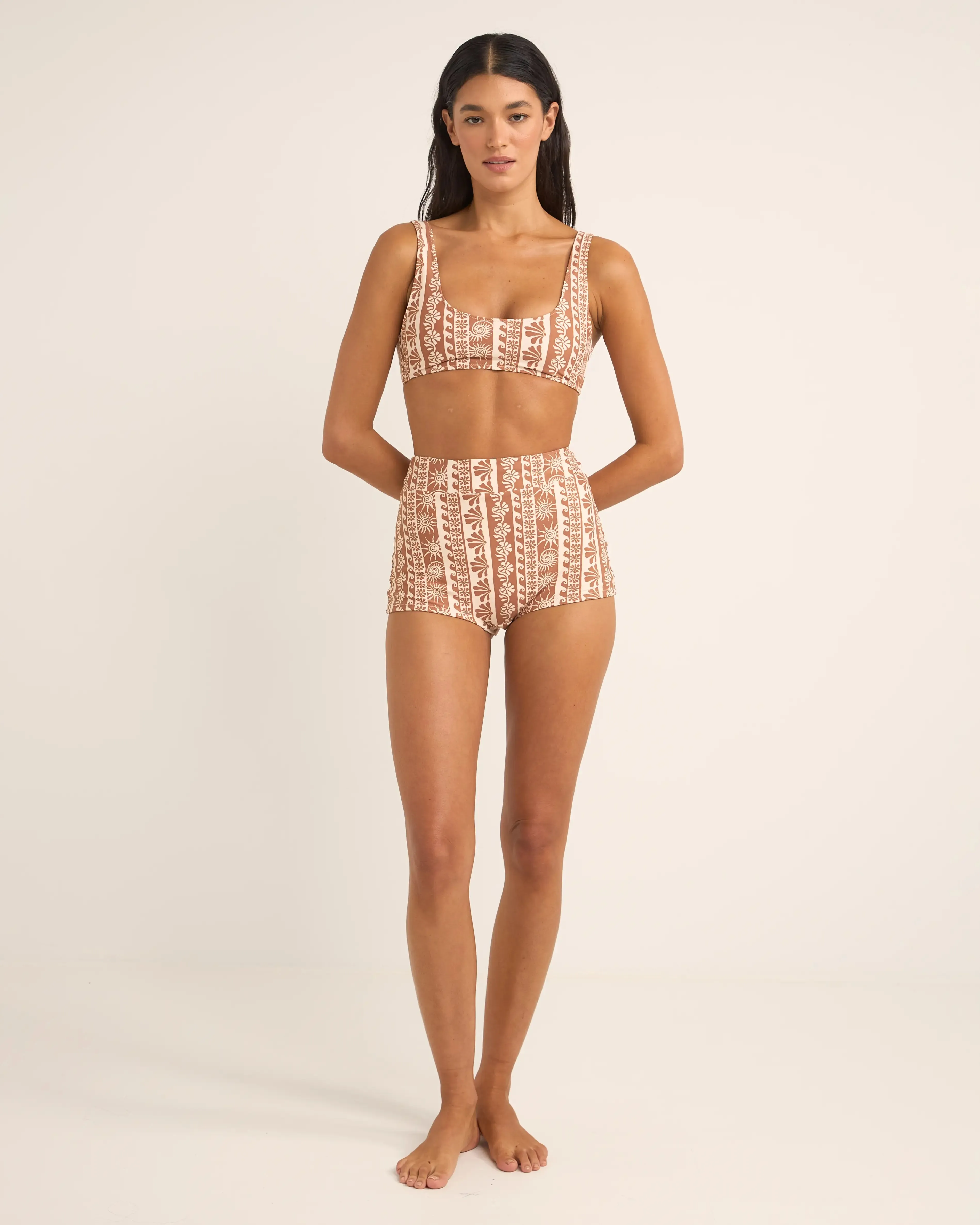 Seafarer Surf Shorts in Braun