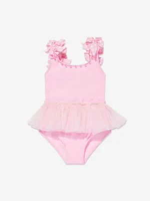 Selini Action Girls Tutu Badeanzug in Rosa