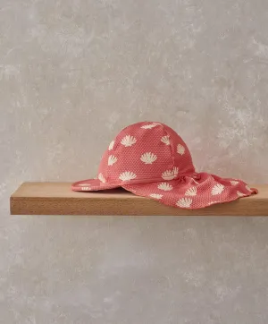 Schalenmuster Sonnenhut mit All-Over-Print