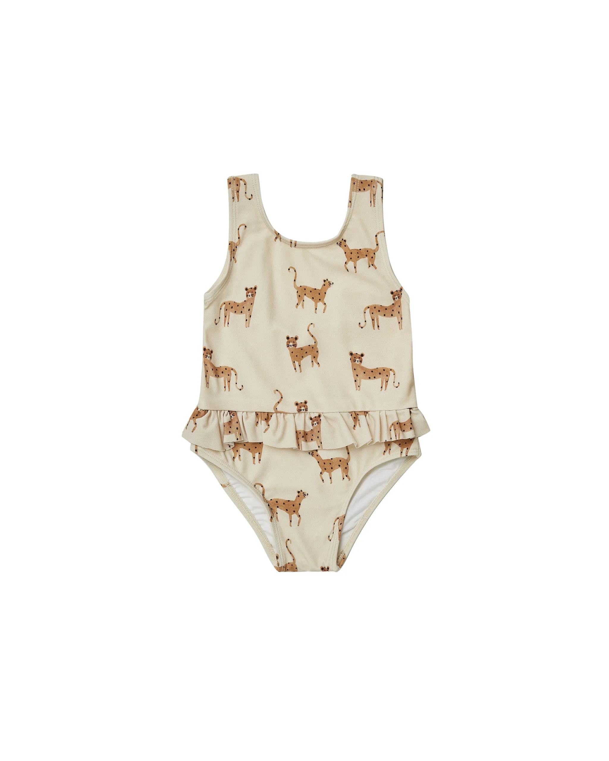 gerafftes Einteiler || Leopard