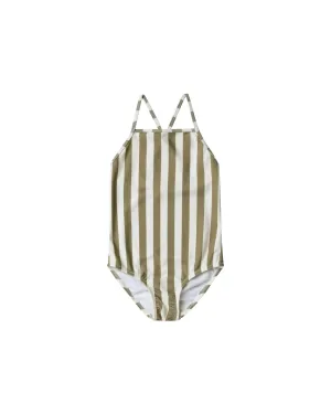 Sky One-Piece || Oliv gestreift