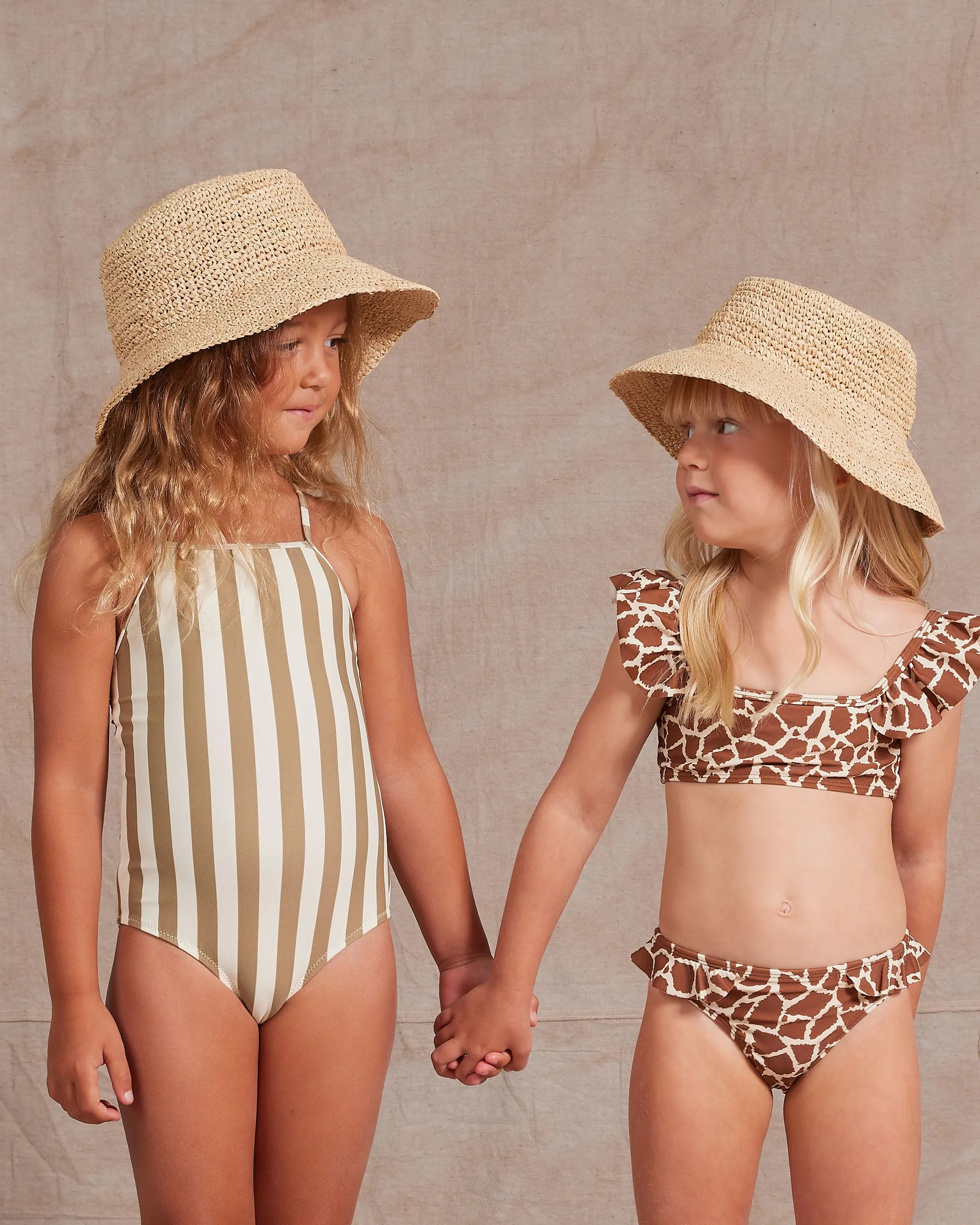 Sky One-Piece || Oliv gestreift
