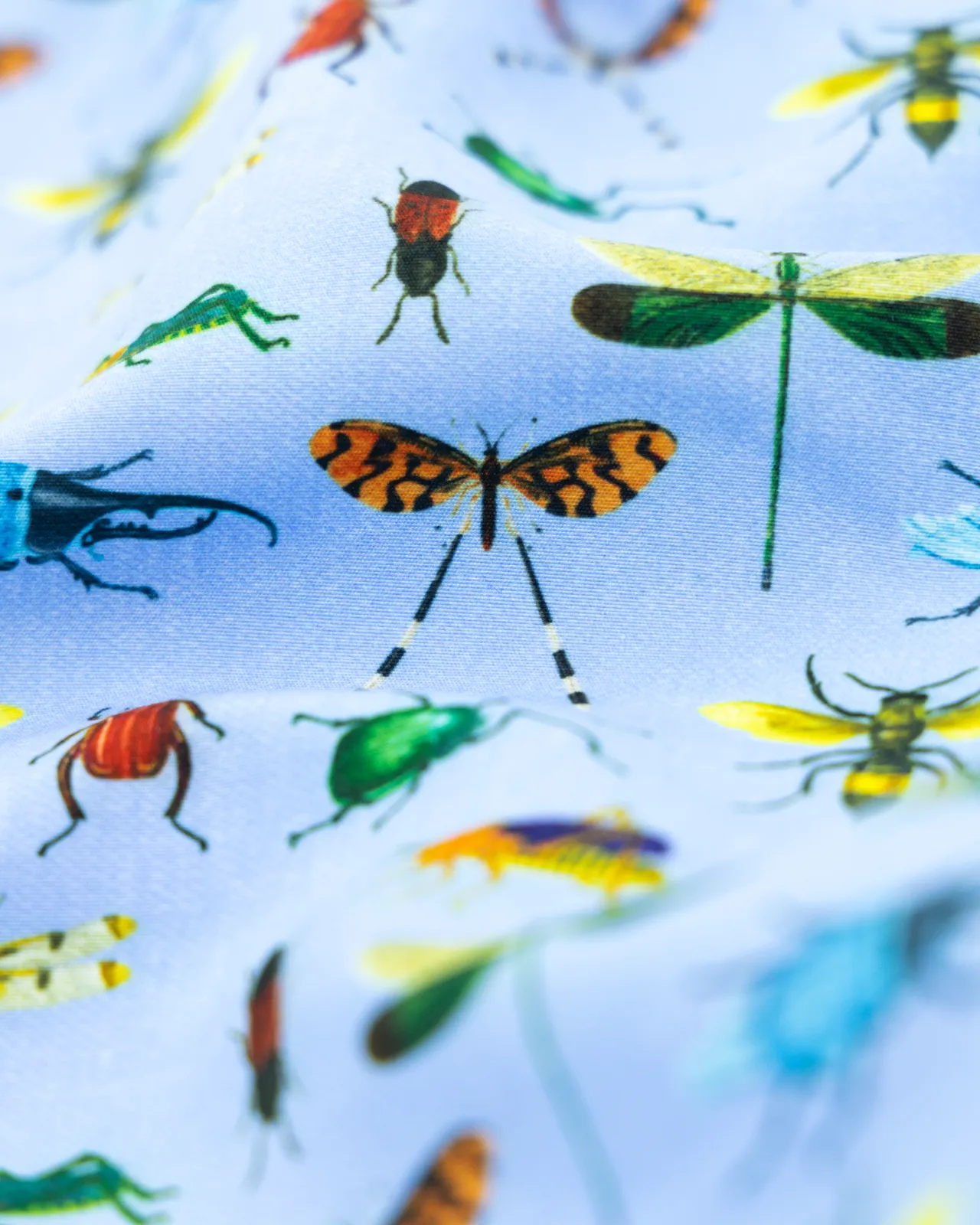 kleine Insekten Badeshorts - blau Ao76 Kleidung Jungen Mädchen
