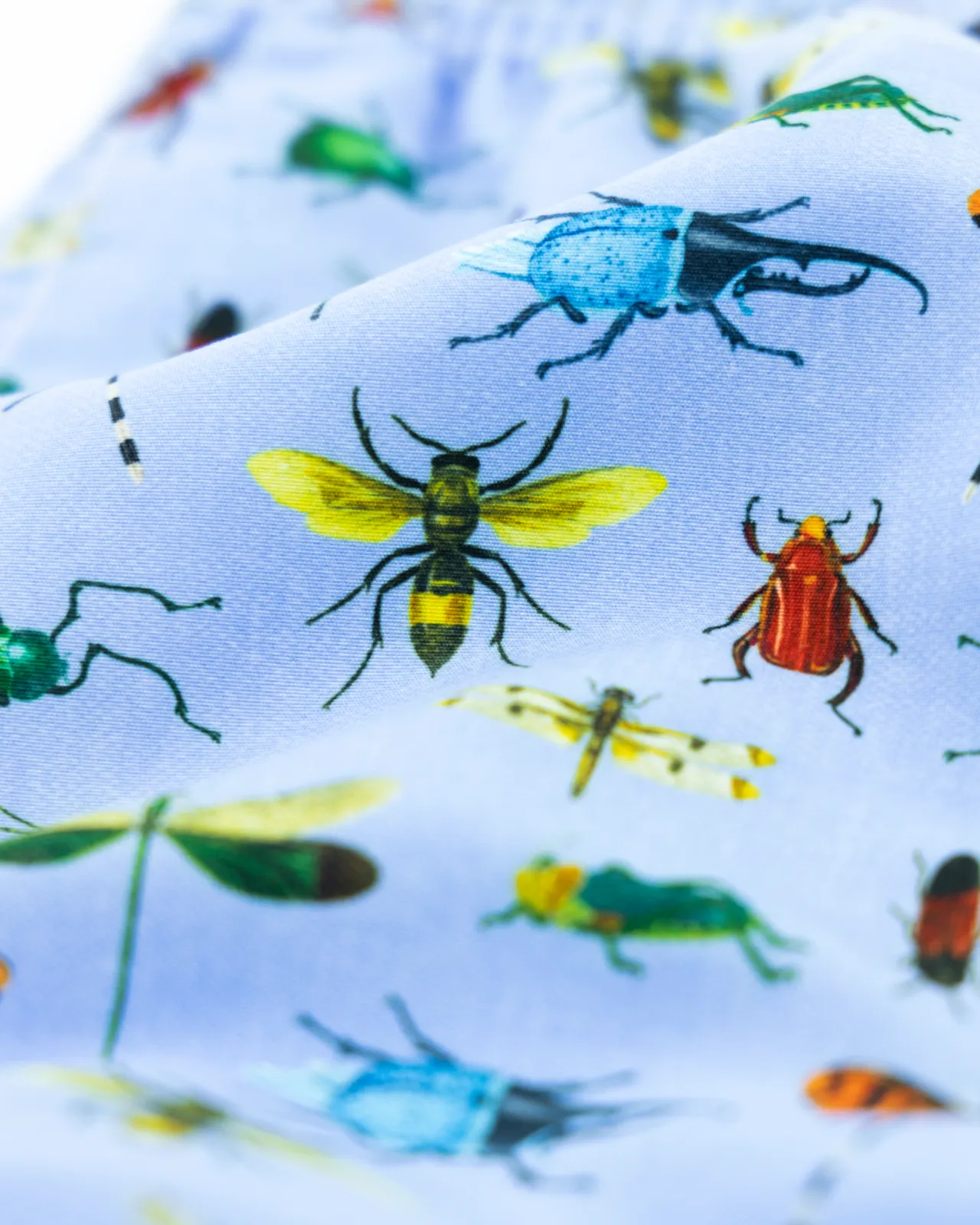 kleine Insekten Badeshorts - blau Ao76 Kleidung Jungen Mädchen