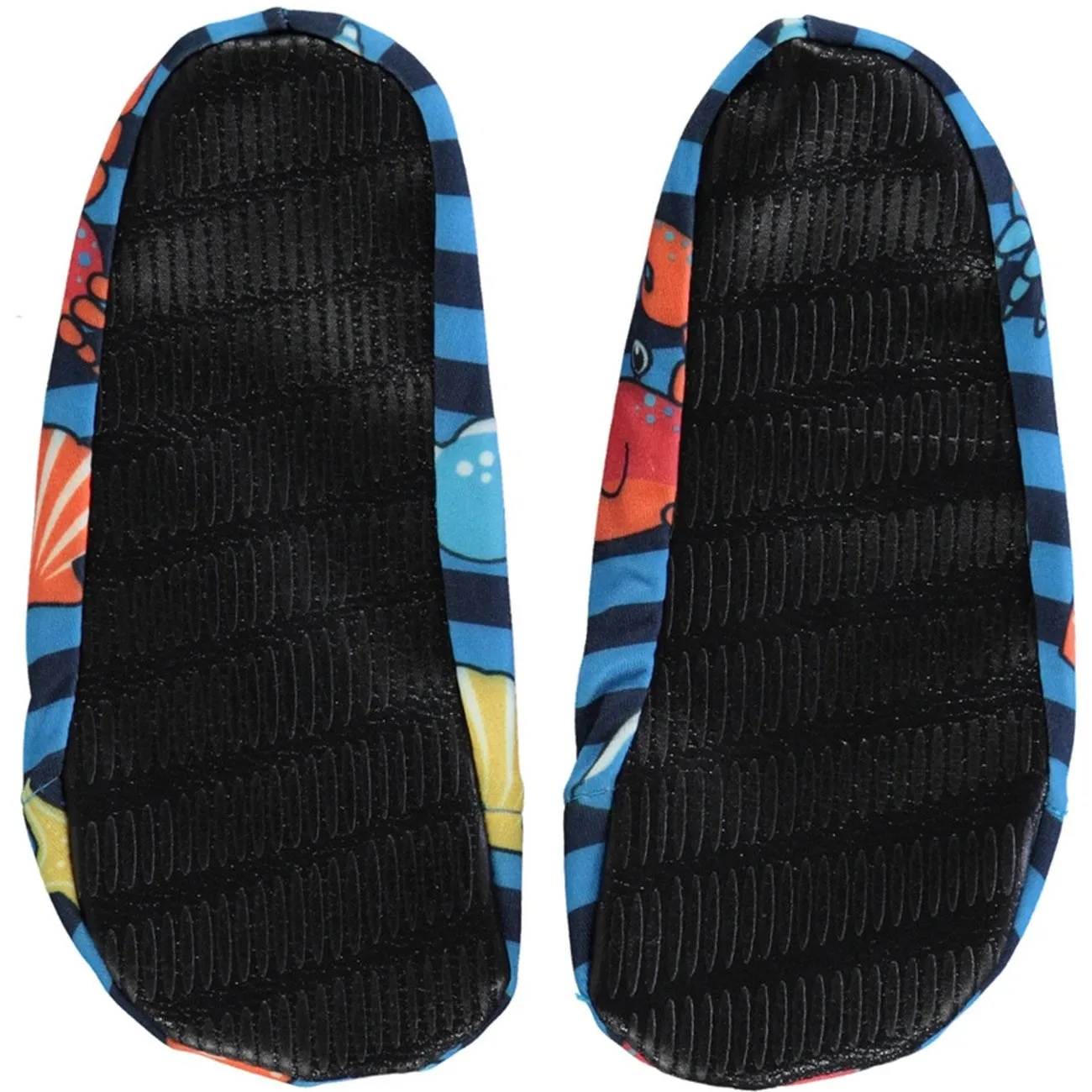 Småfolk Brilliant Blue UV50 Badeschuhe Mit Krabben Babykids_Smaafolk