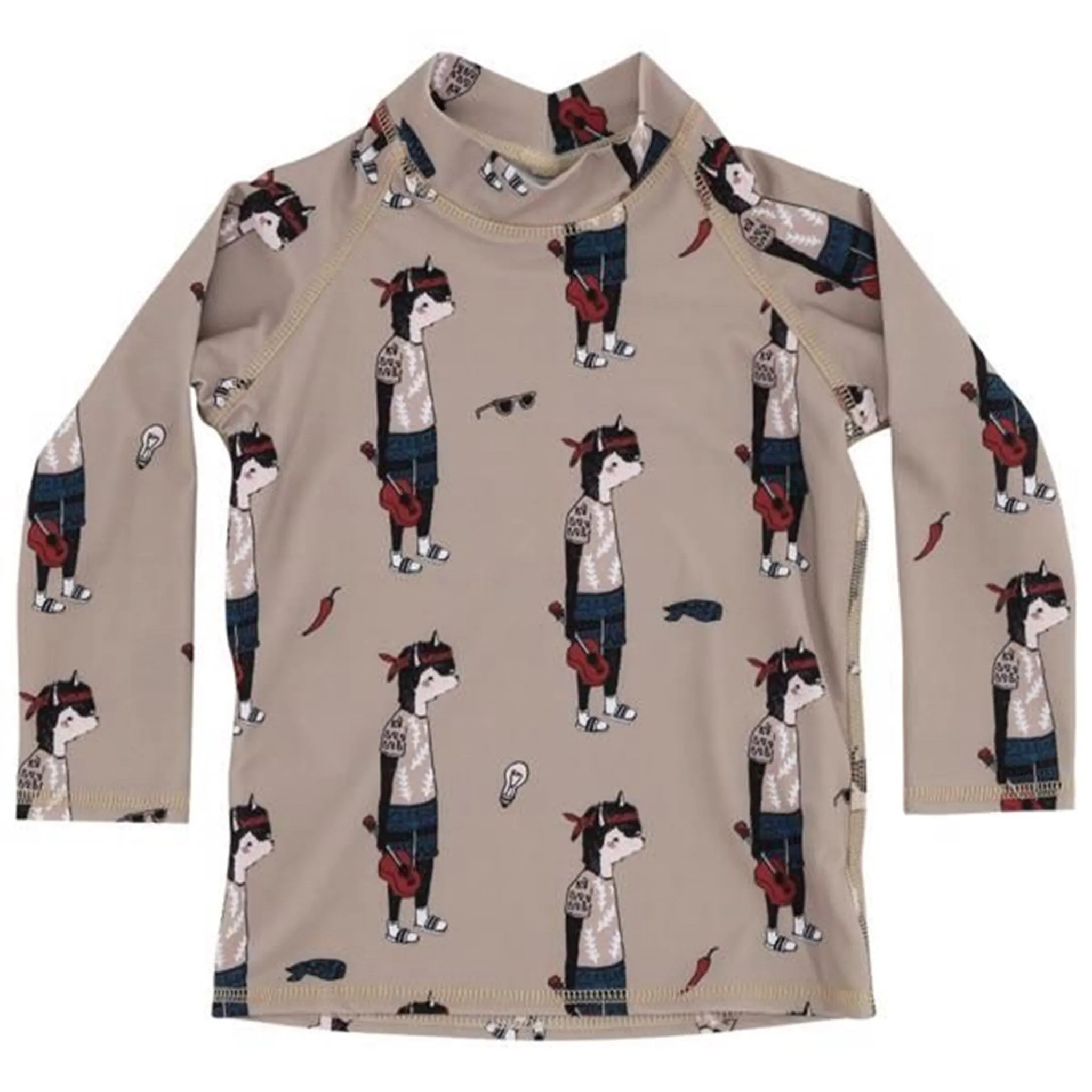 Soft Gallery Oxford Beige Dude Baby Astin Schwimmhemd Babykids_Soft-Gallery