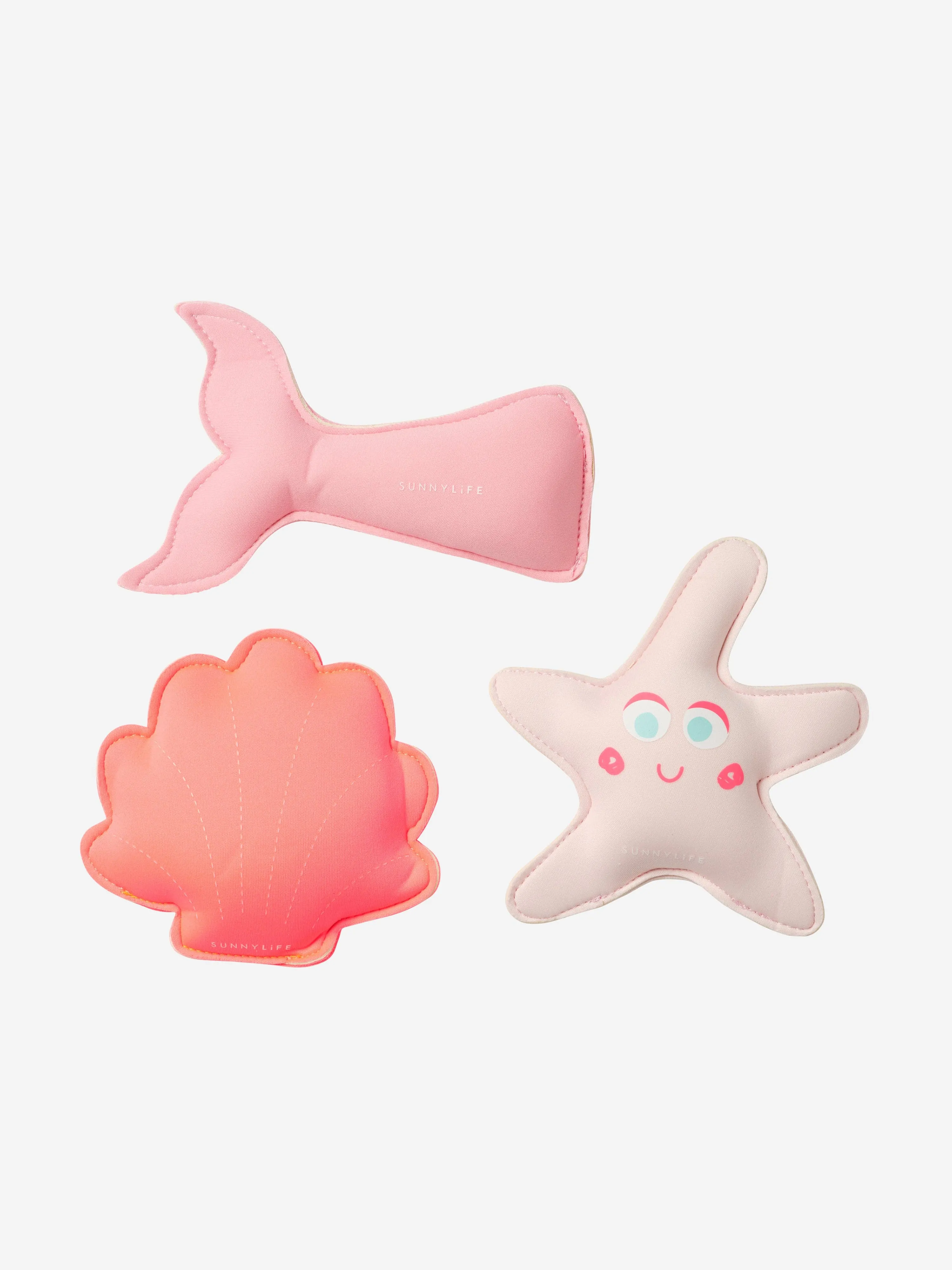 Sunnylife Girls Melody die Meerjungfrau Set aus 3 Tauchbegleitern in Rosa (18cm)