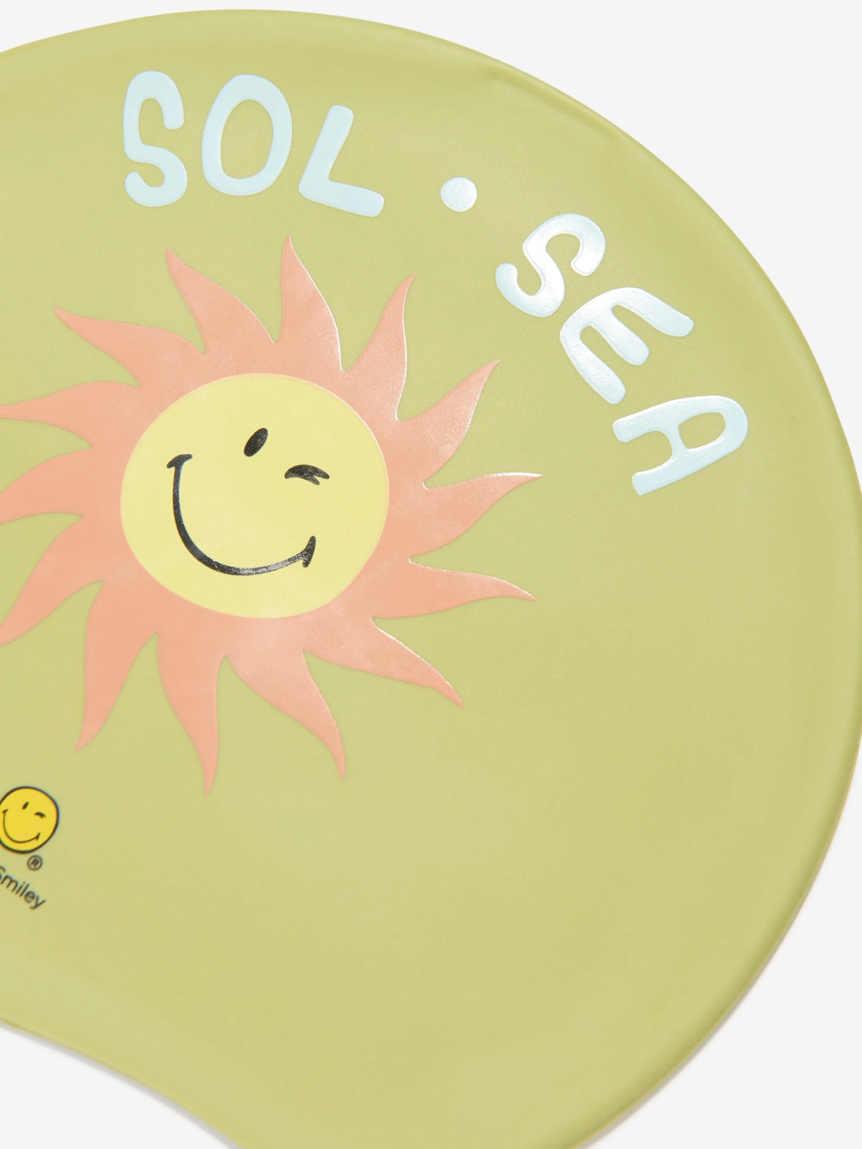 Sunnylife Kids Smiley World Badekappe in Grün