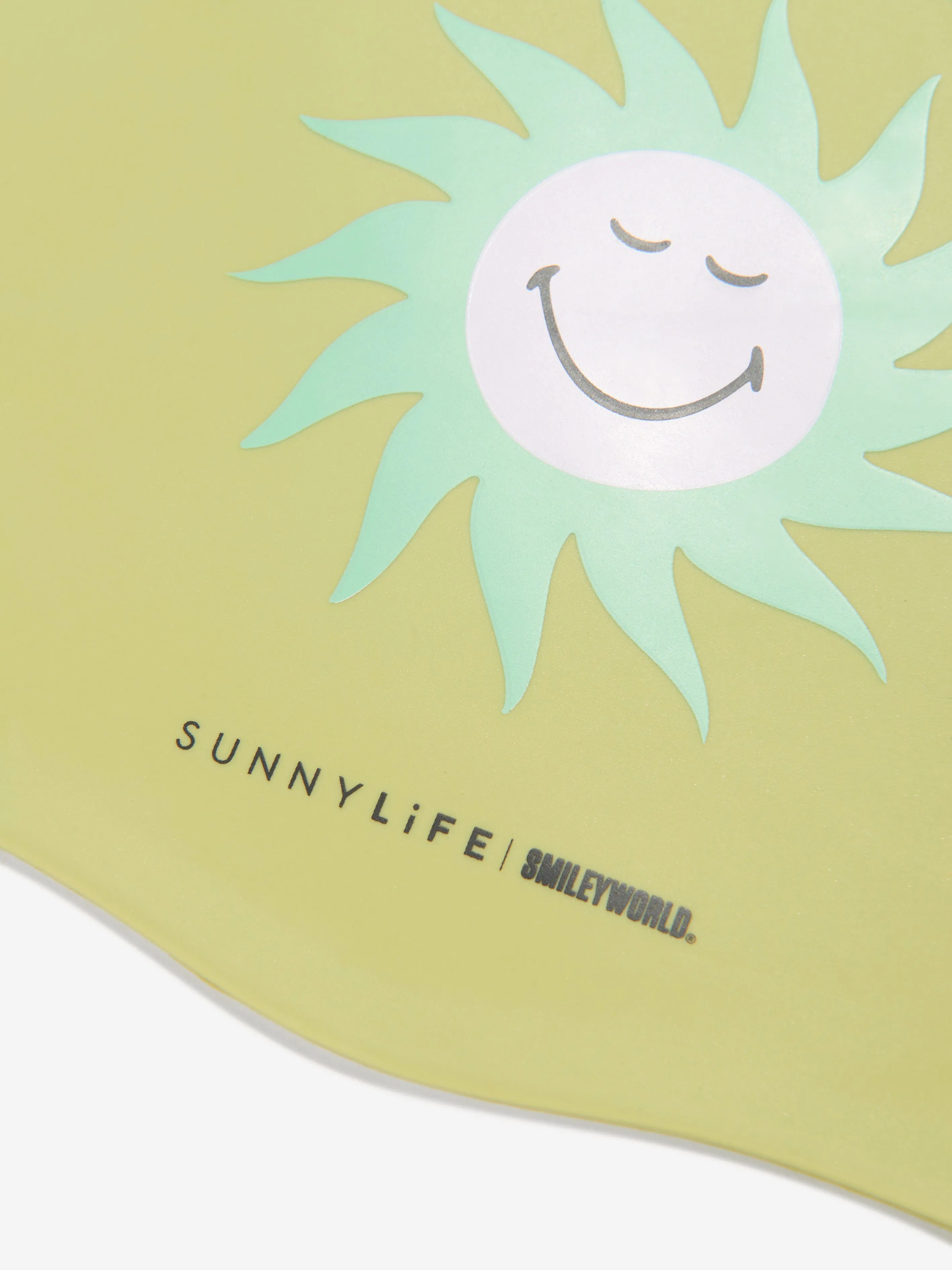 Sunnylife Kids Smiley World Badekappe in Grün