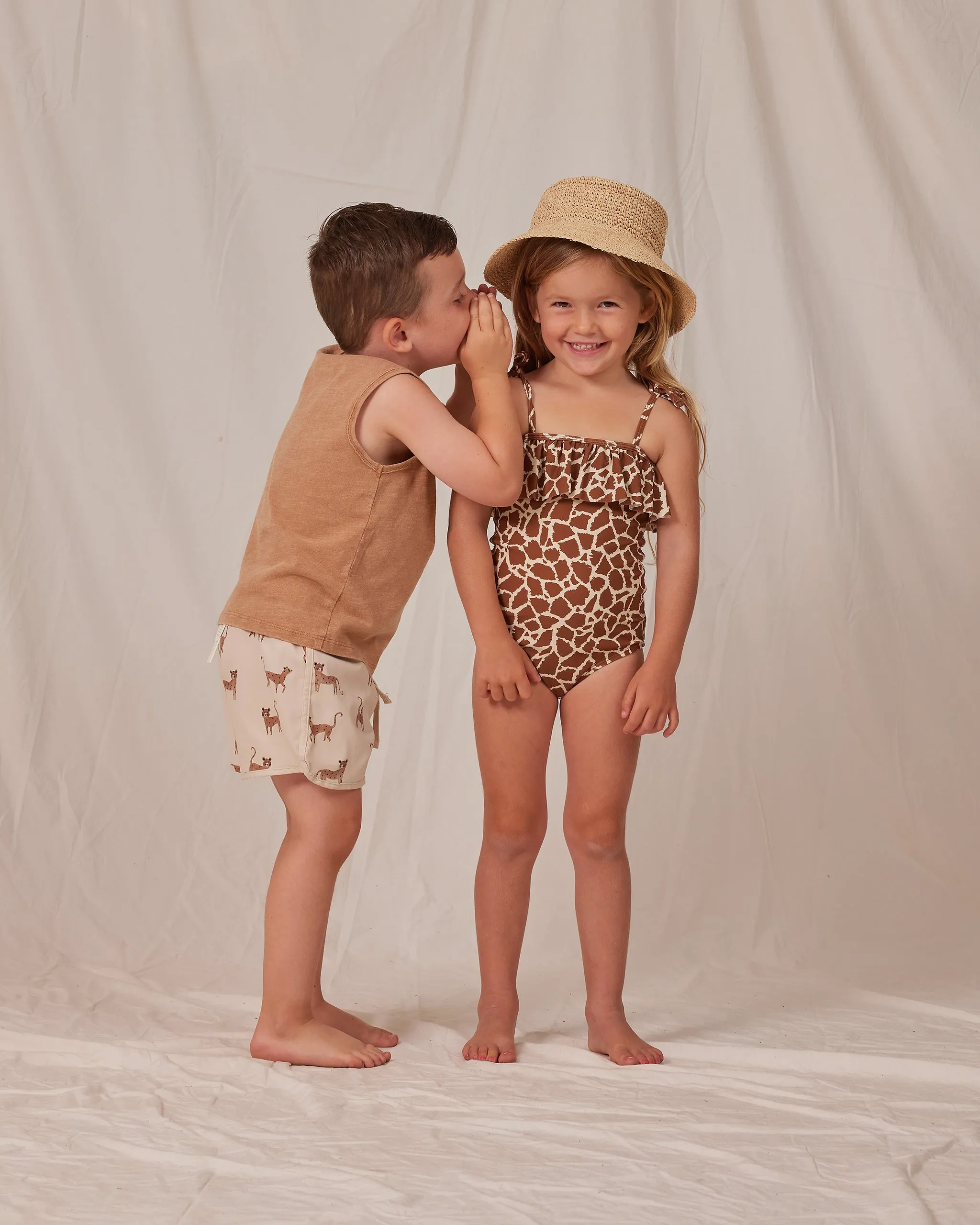 Badehose || Leopard