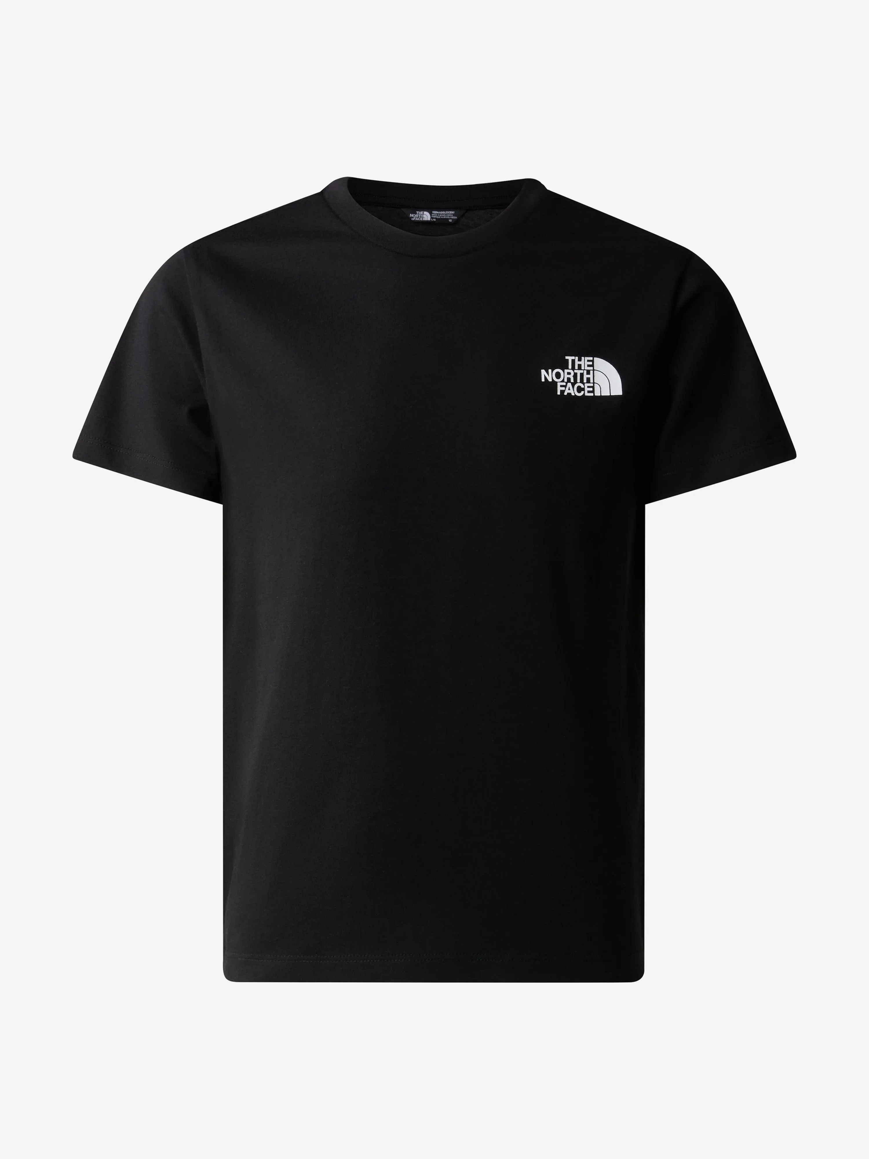 The North Face Jungen Einfaches Kuppel T-Shirt in Schwarz