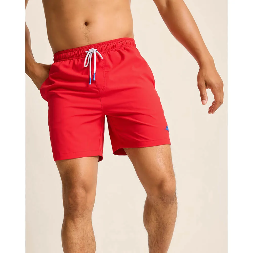 Tommy Bahama 6-Zoll Naples Bay Badehose - Boomerang Rot Herren Tommy Bahama