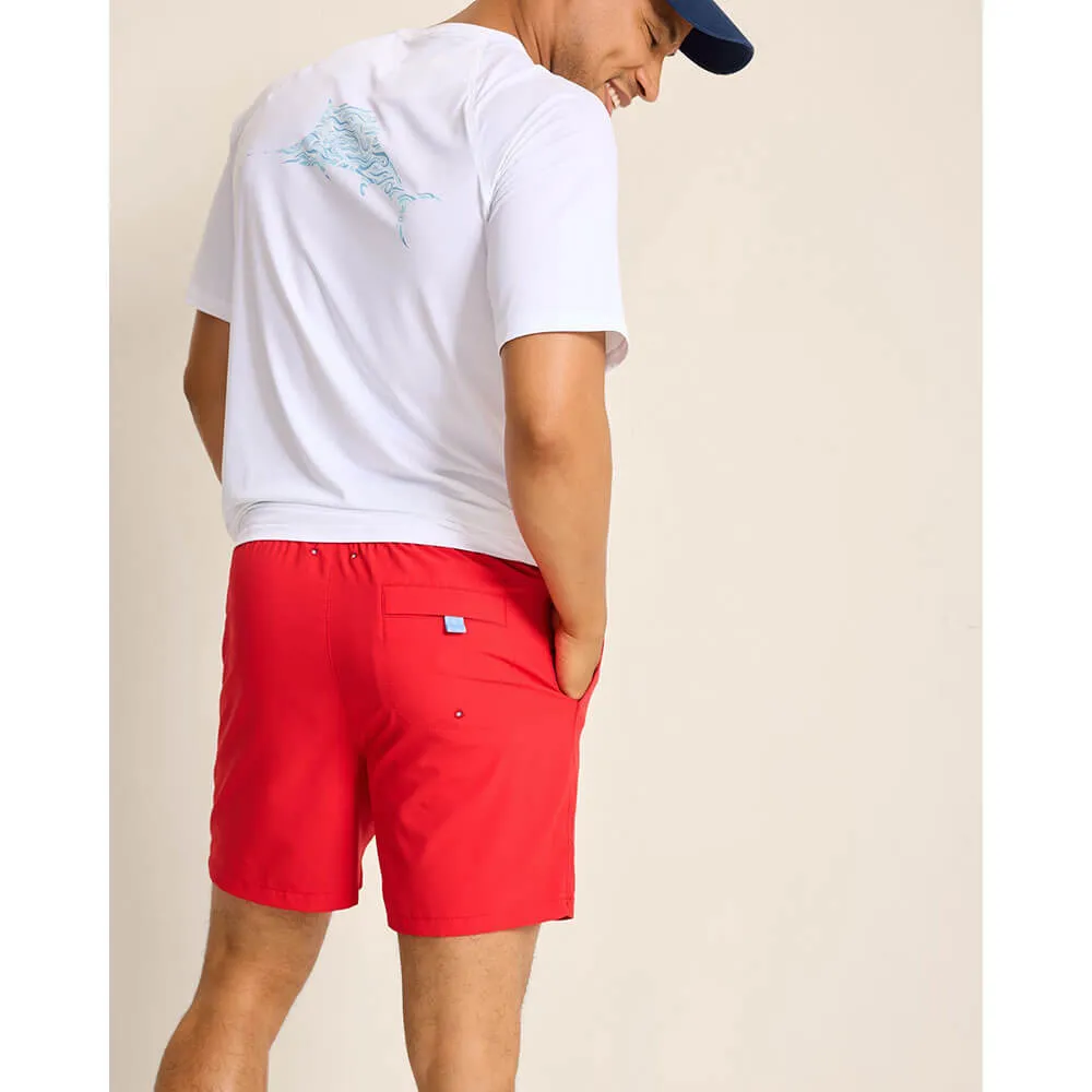 Tommy Bahama 6-Zoll Naples Bay Badehose - Boomerang Rot Herren Tommy Bahama