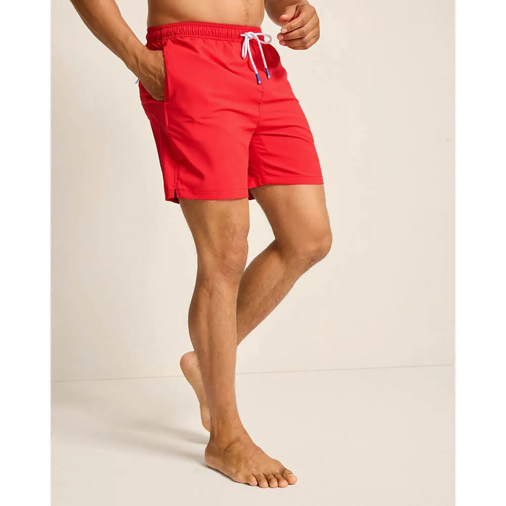 Tommy Bahama 6-Zoll Naples Bay Badehose - Boomerang Rot Herren Tommy Bahama