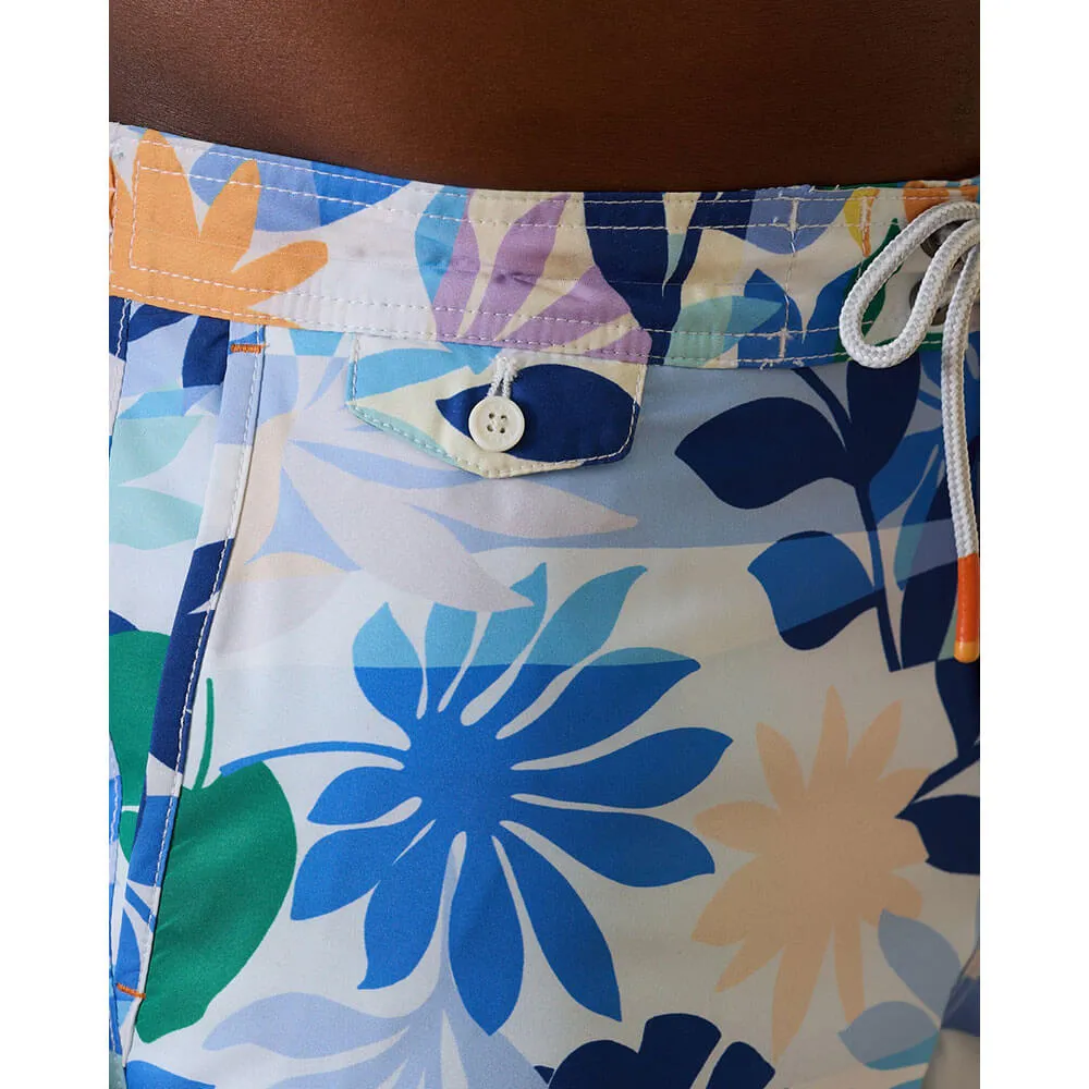 Tommy Bahama 6-Zoll Rialto Luau Oasis Badeshorts - Hellblau Herren Tommy Bahama