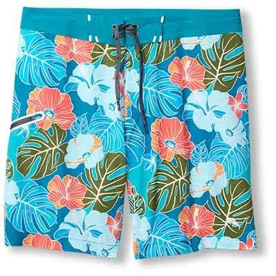 Tommy Bahama Herren 9-Zoll Molokai Wave Chaser Badeshorts - Mambo Blau Herren Tommy Bahama