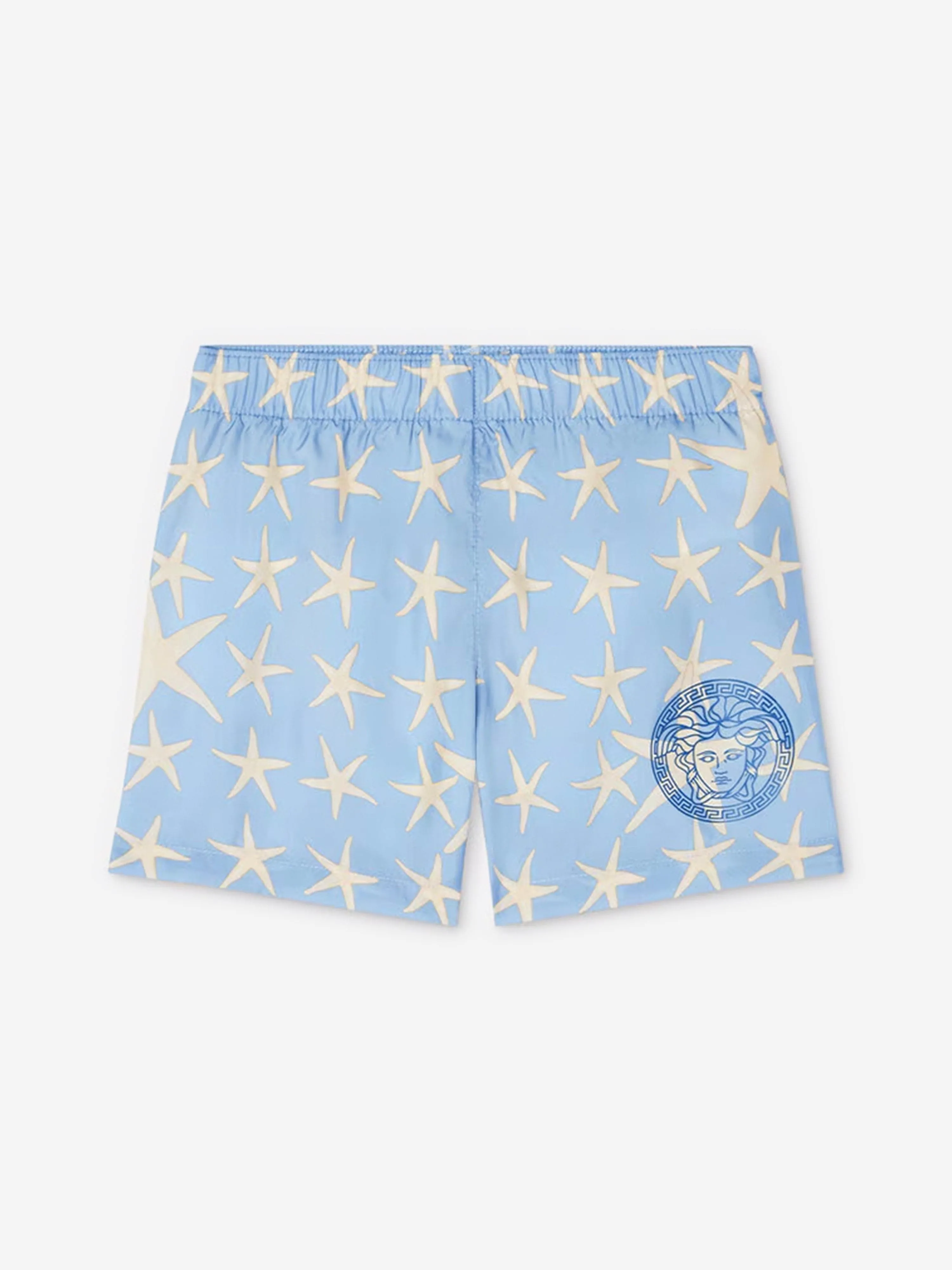 Versace Baby Boys Starfish Badehorts in Blau