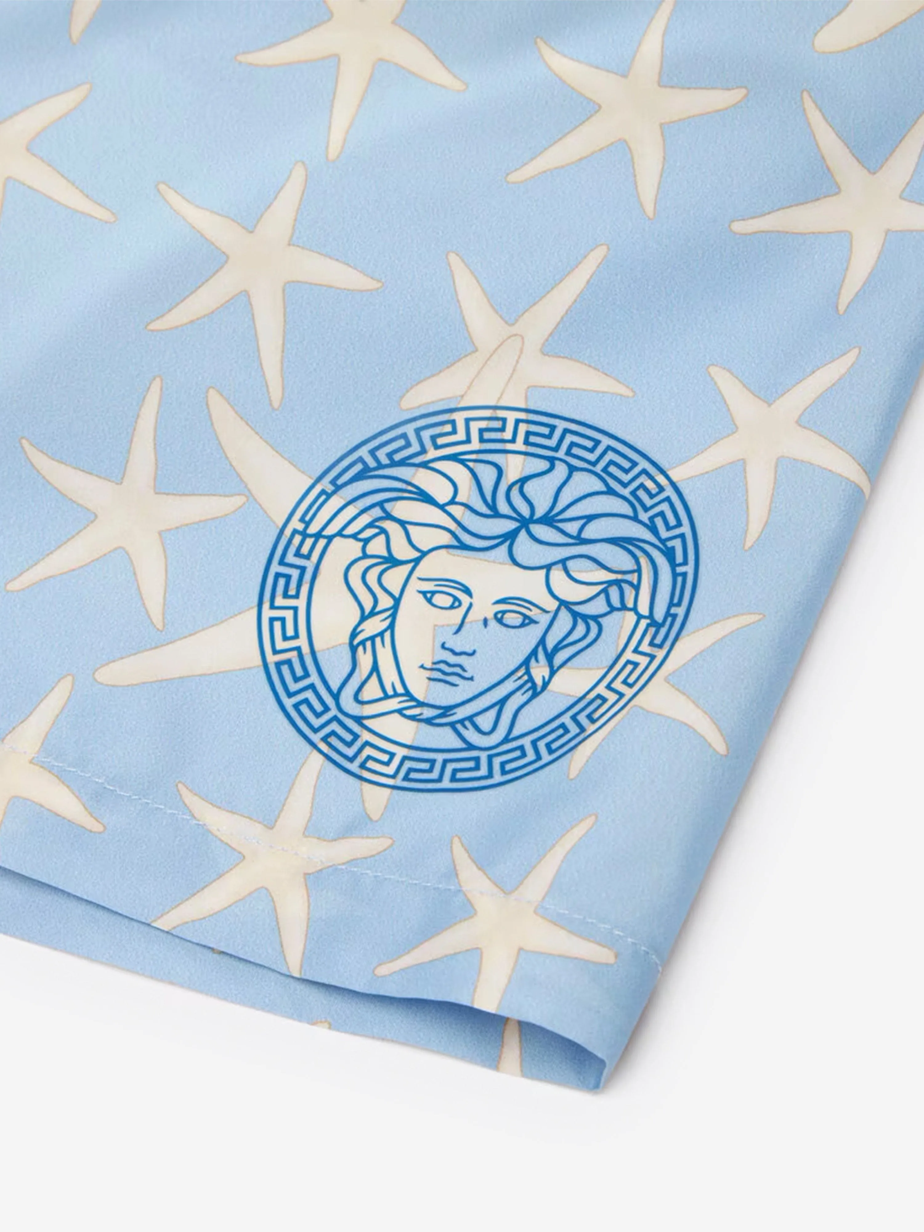 Versace Baby Boys Starfish Badehorts in Blau