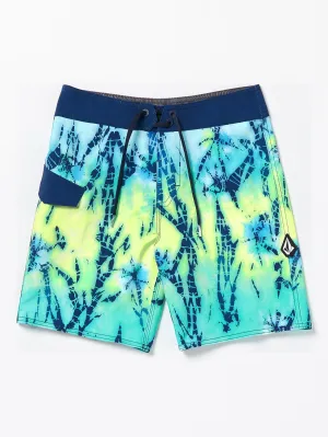 Volcom Batik Mod-Tech Badehose Dunstblau Volcom