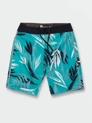 Volcom Bleeding Leaf Mod-Tech Badehose Electric Blue Volcom