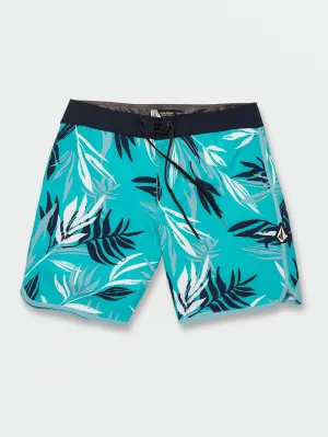 Volcom Bleeding Leaf Mod-Tech Badehose Electric Blue Volcom