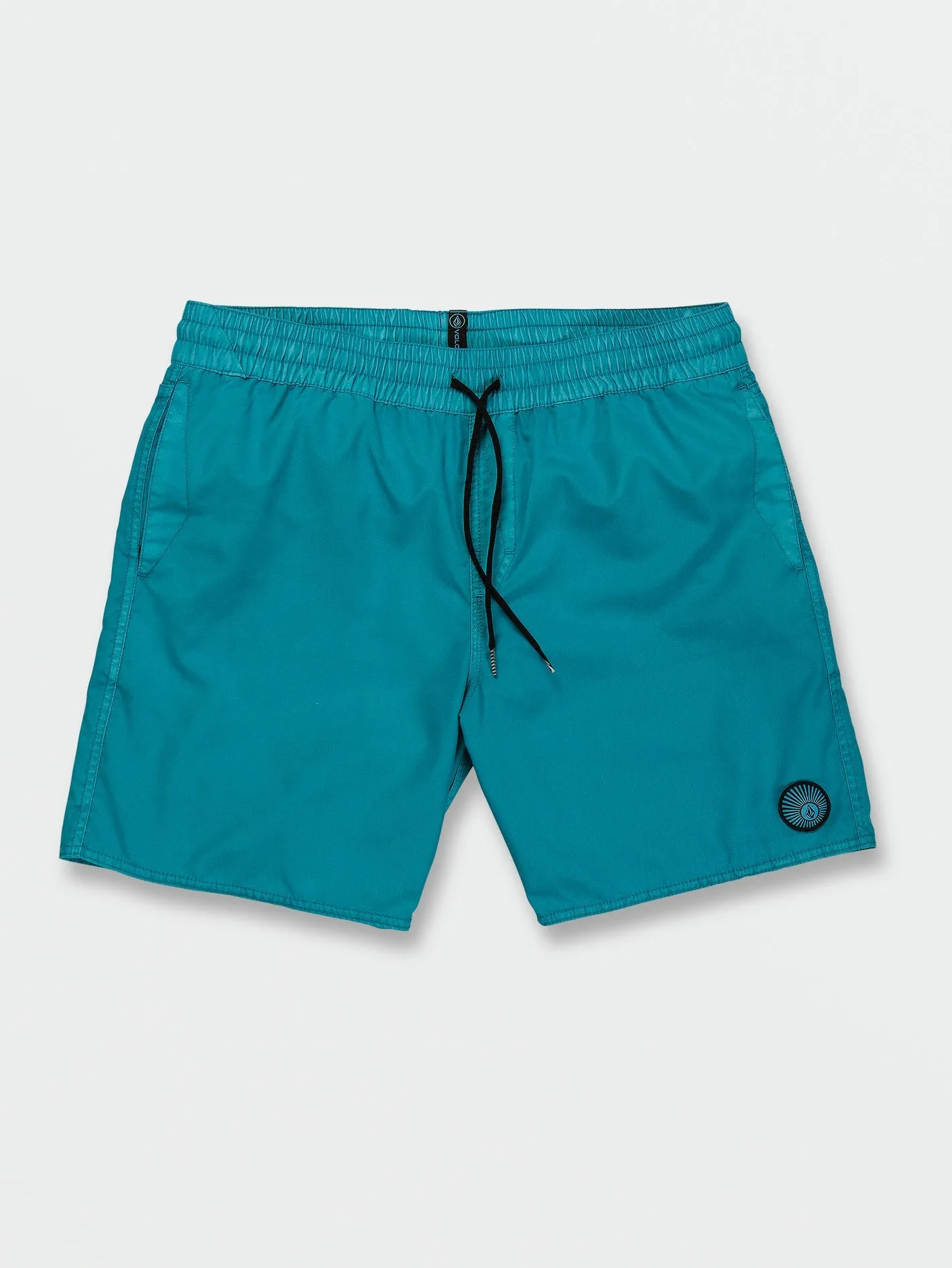 Volcom Center Badehose für Herren mit elastischem Bund in Elektrischem Blau von Volcom