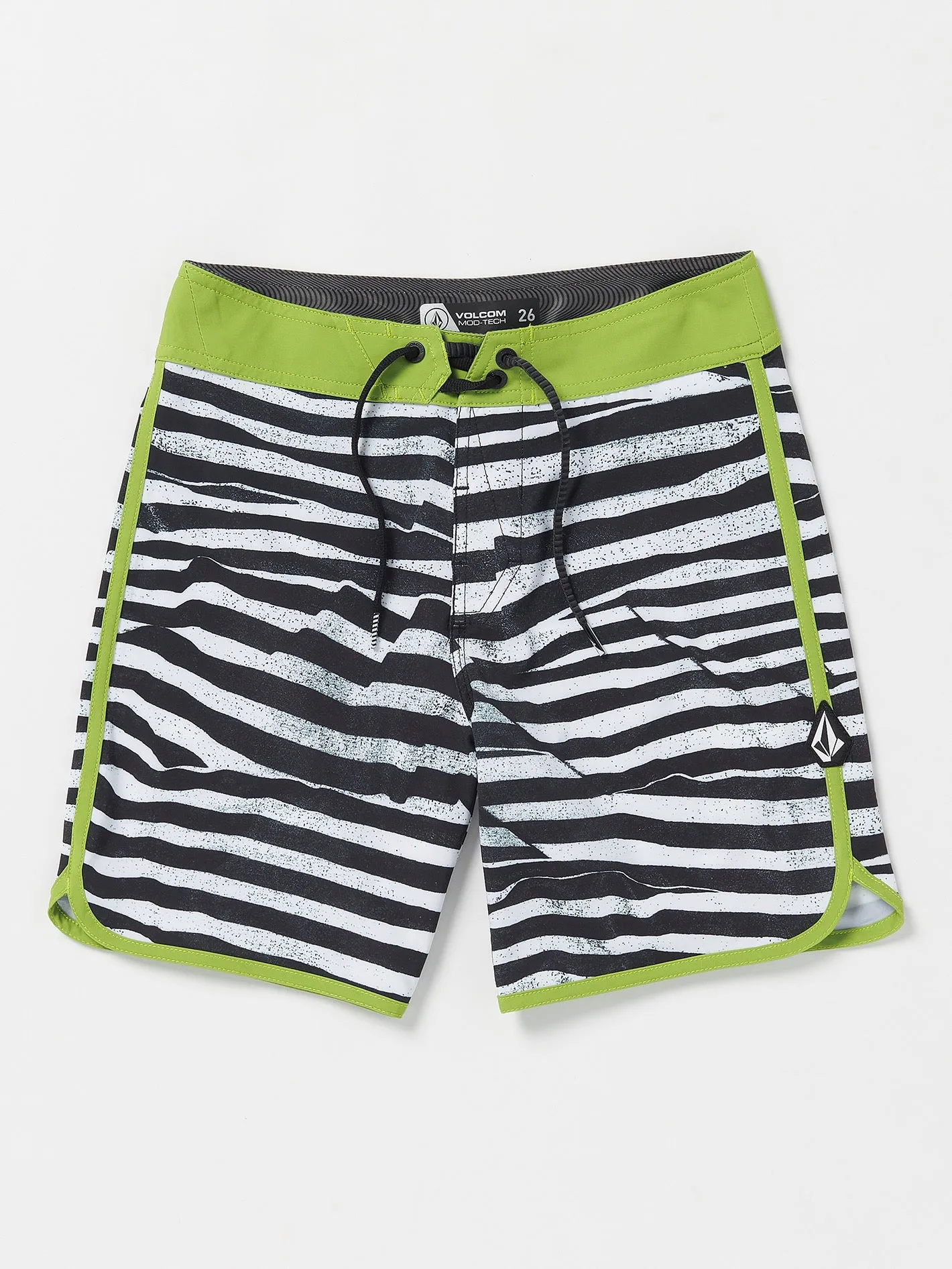Volcom Funday Scallop Mod-Tech BoardBoys Shorts (Alter 8-14) Schwarz Volcom