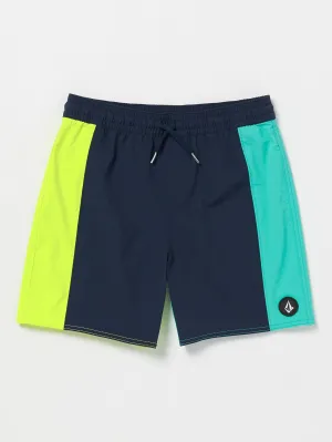 Volcom Lido Liberator Badehose für Jungen (Alter 8-14) Marineblau Volcom