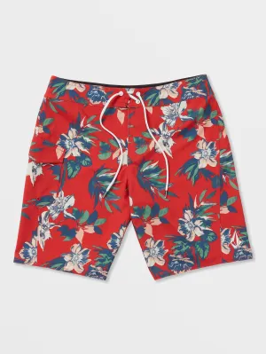 Volcom Manic Herren-Boardshorts Chili Rot Volcom