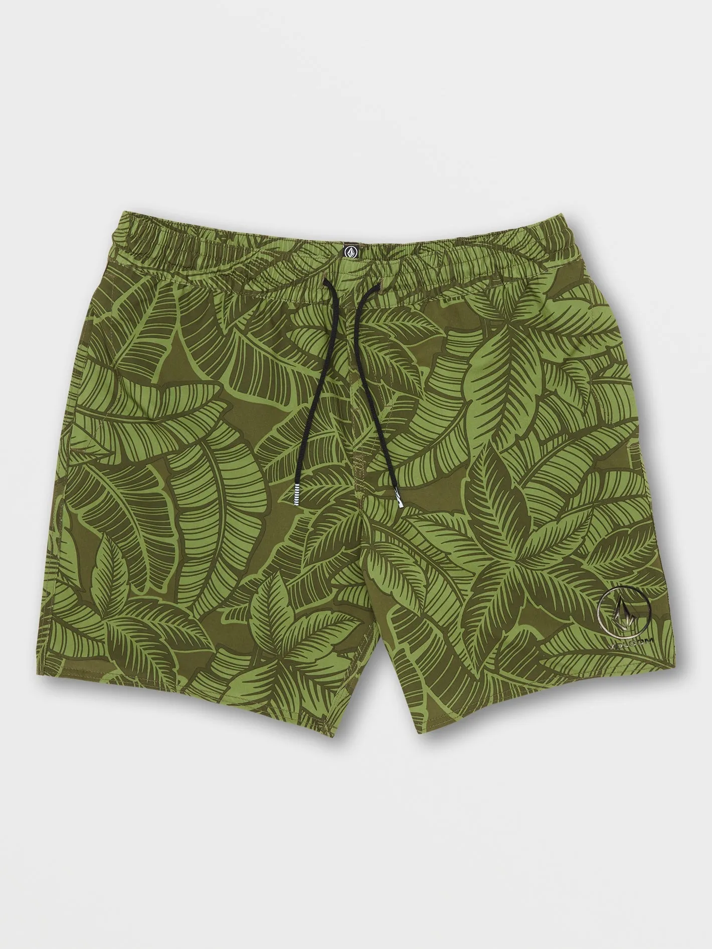 Volcom Manic Herren-Badeshorts Grün Kombination Volcom