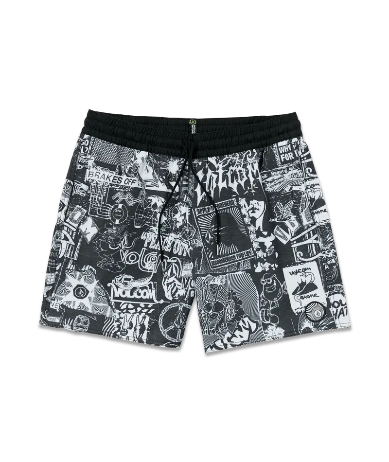 Volcom Refute Stoney Trunk 17 Boardshorts-Schwarz