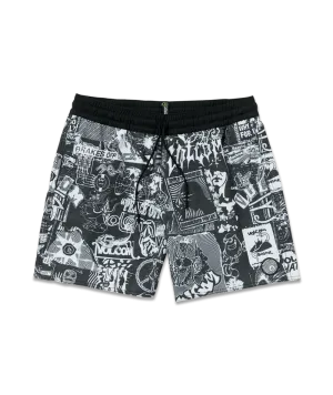 Volcom Refute Stoney Trunk 17 Boardshorts-Schwarz