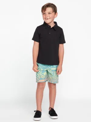 Volcom Ringer Mod-Tech Badehose Schattenlimette Volcom