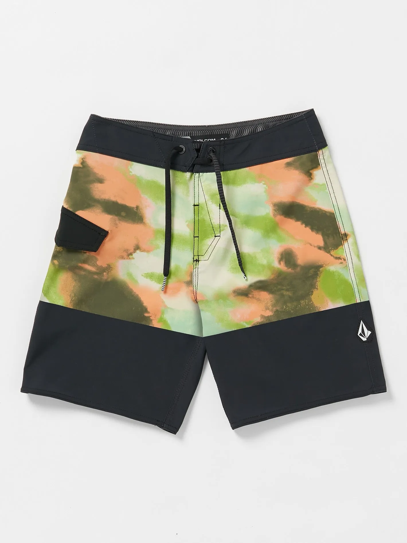 Volcom Utopia Block Mod-Tech BoardBoys Shorts (Alter 8-14) Schwarz Volcom