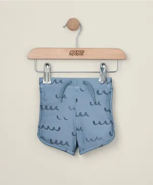 Wellen Badehose