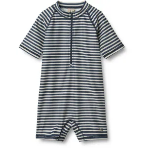 Weizen Blauer Streifen Badeanzug S/S Cas Weizen