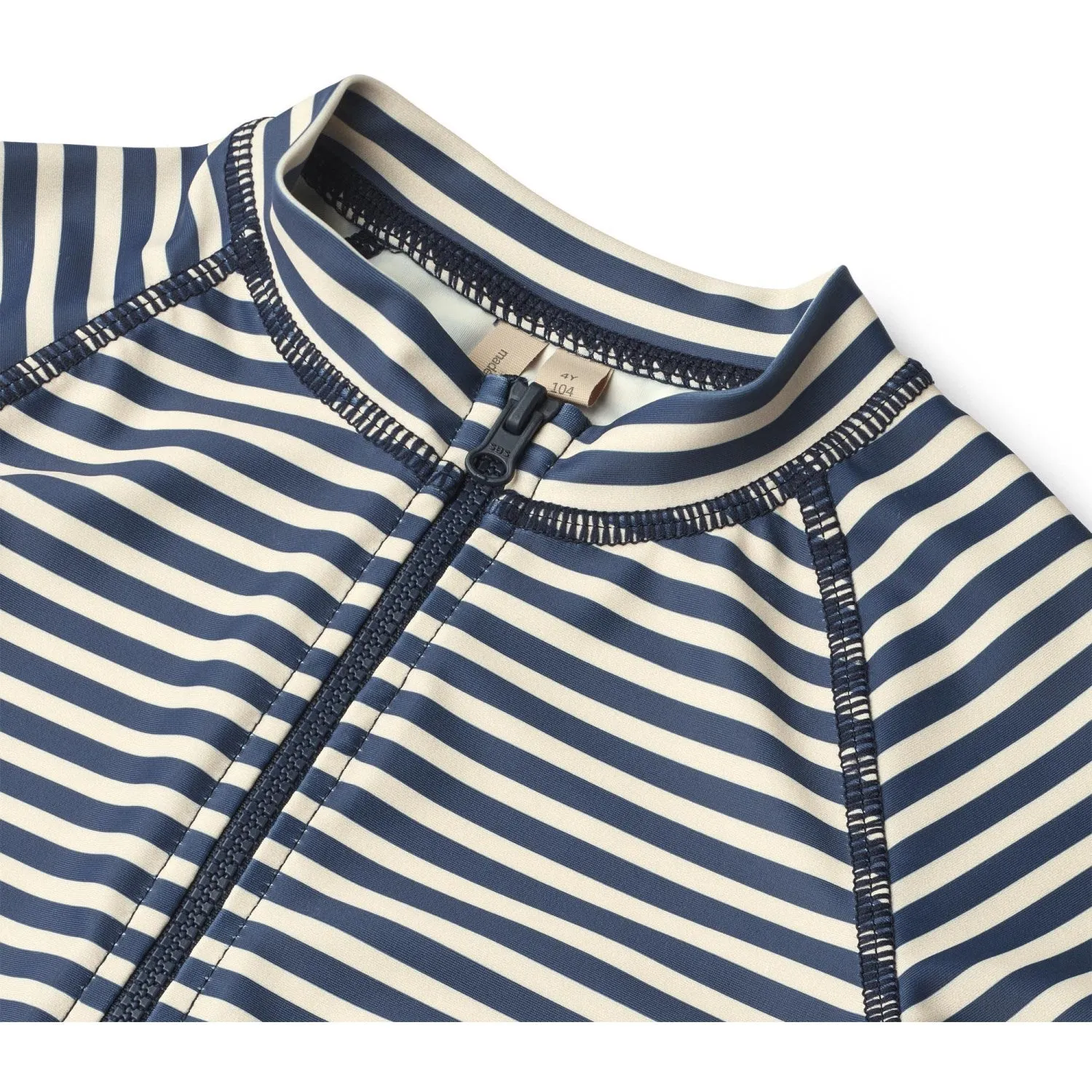 Weizen Blauer Streifen Badeanzug S/S Cas Weizen