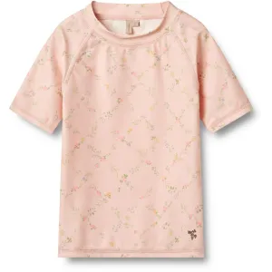Weizenpuder Geprüfte Blumen Schwimm T-Shirt S/S Jackie Weizen
