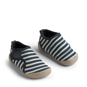 Weizen Shawn Strand Schuh - Indigo Streifen