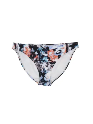 Damen-Bikiniunterteil mit Druck, Mehrfarbig