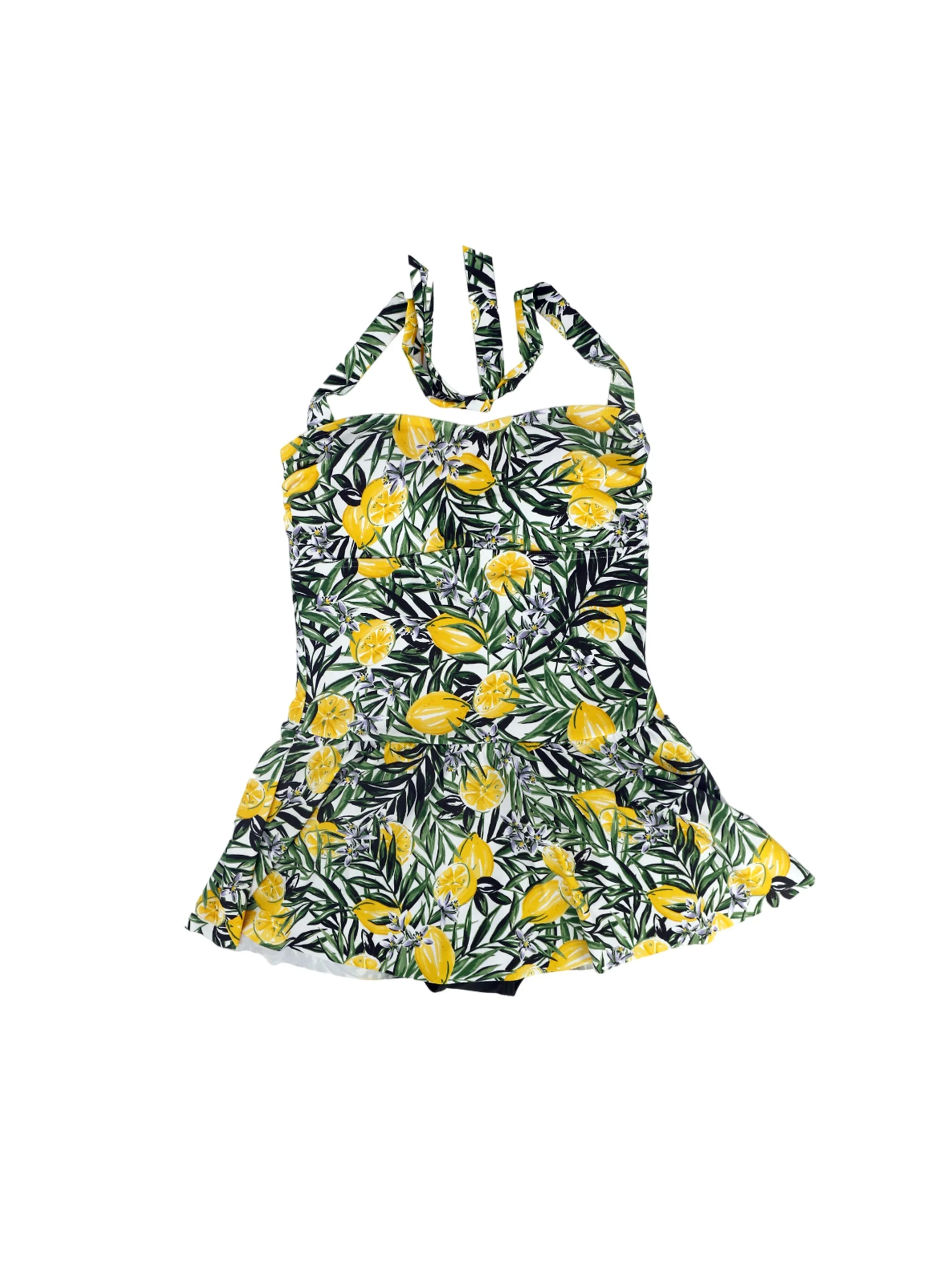 Damen Tankini Top mit Druck, Mehrfarbig