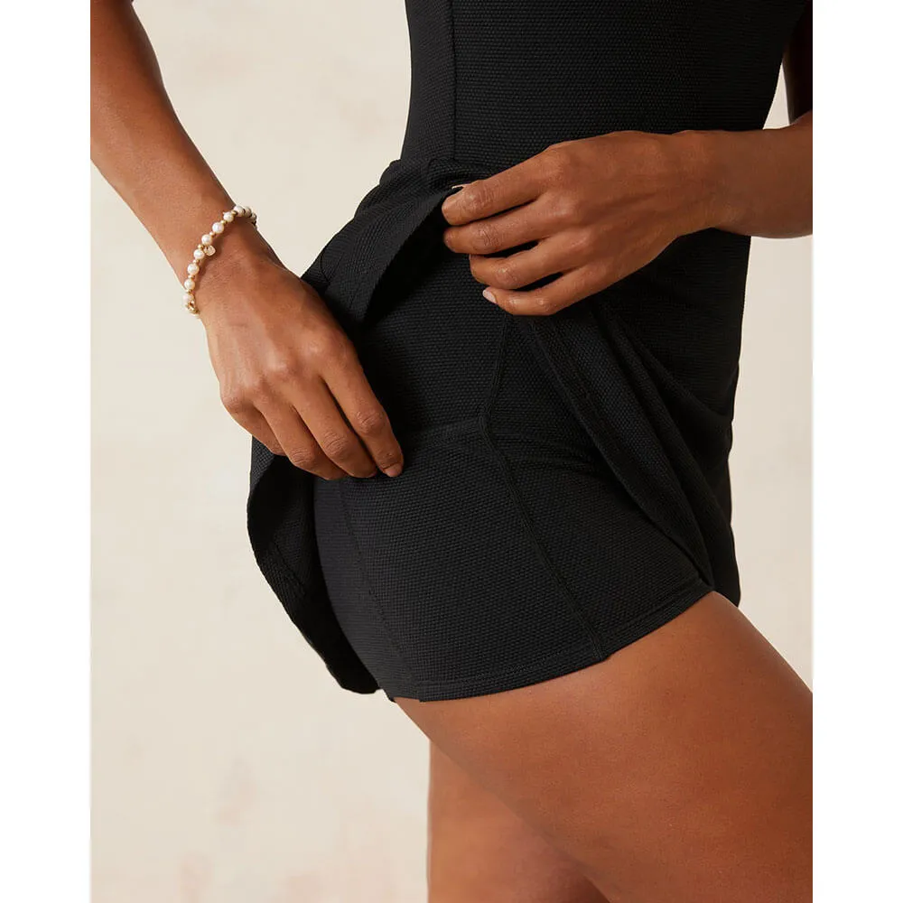Damen Tommy Bahama Bademode Tommy Bahama Island Cays Cabana Romper Überwurf - Schwarz