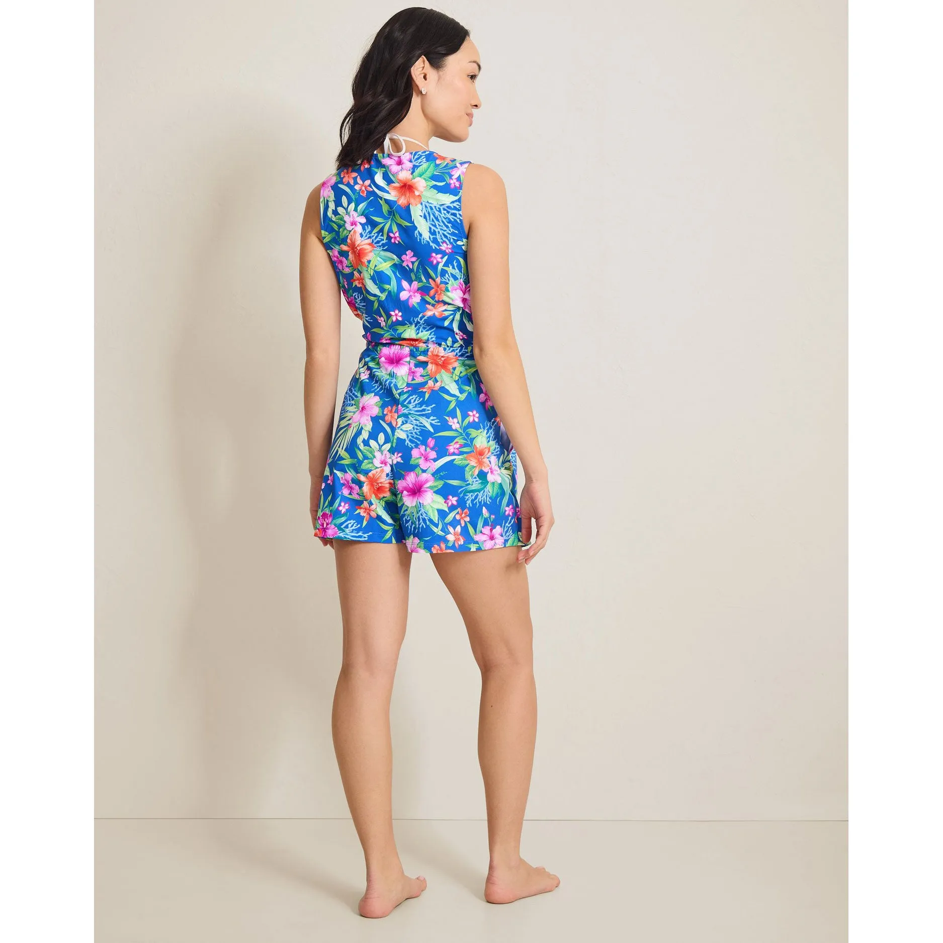 Damen Tommy Bahama Bademode Tommy Bahama Isola Vita Wickel-Overall Badebekleidung - Palastblau *